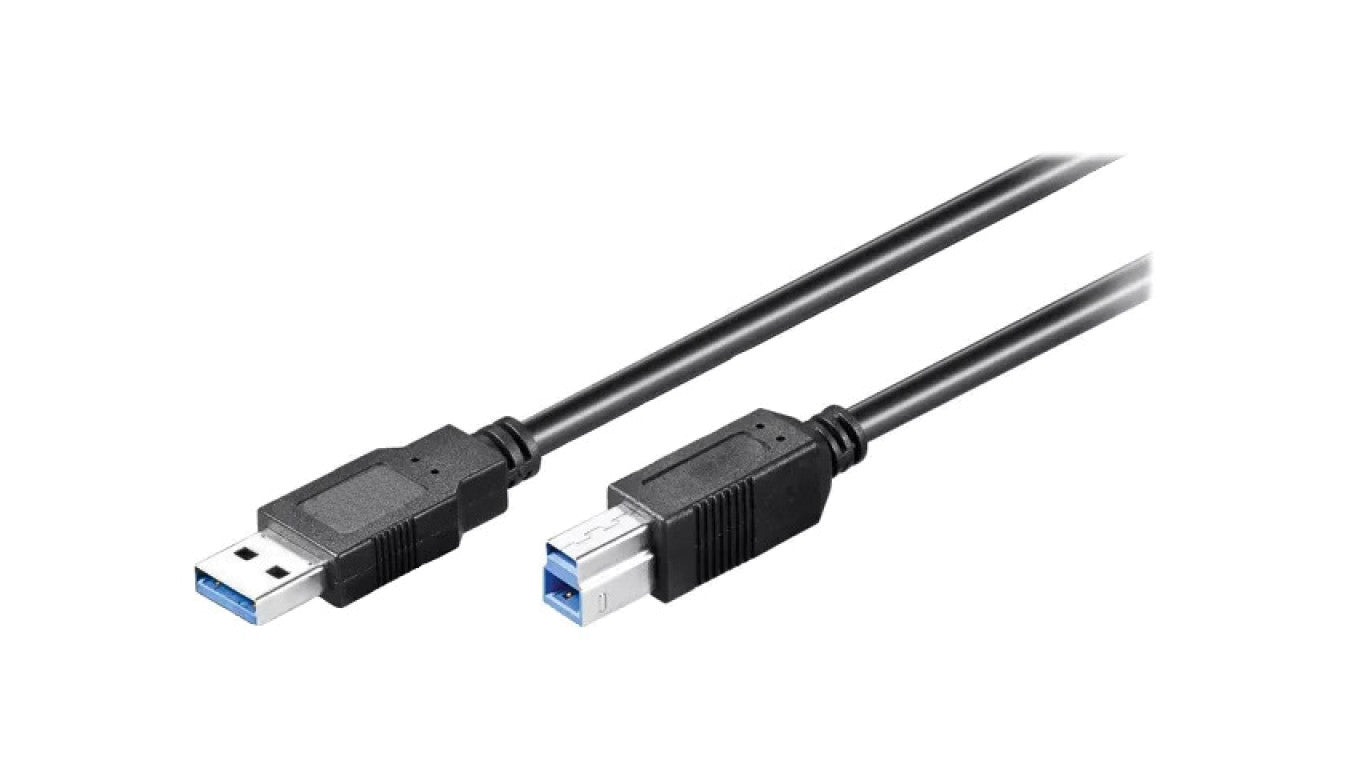 Kabel USB 3.0 USB A wtyk, USB B wtyk 5m czarny 96119