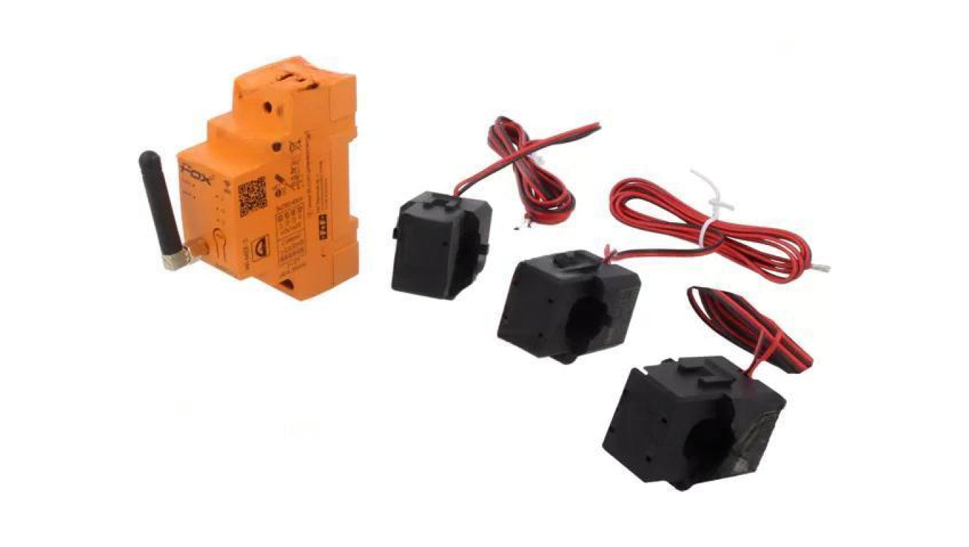 Monitor energii elektrycznej, na szynę DIN, IP20, -20÷50C, 100A WI-MEF-3-100