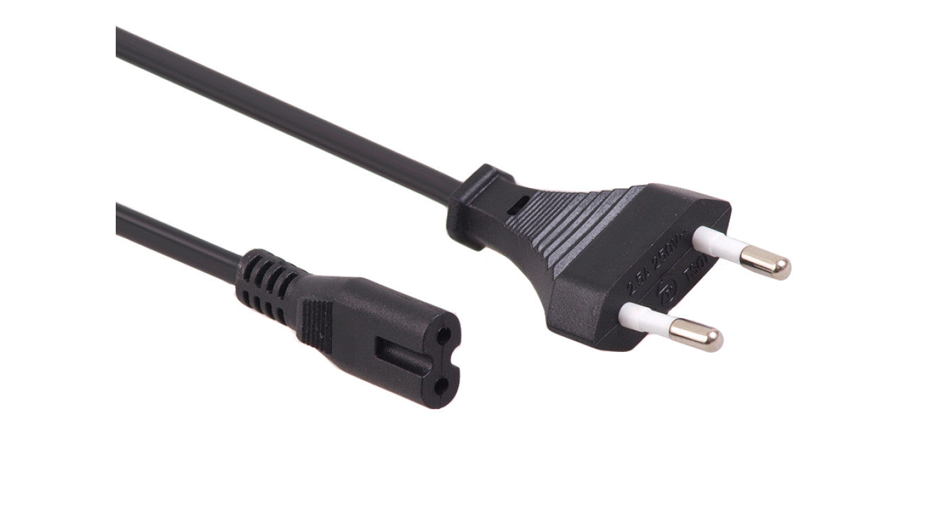 Kabel zasilający ósemka 2 pin 3M wtyk EU Maclean MCTV-810 MCTV-810