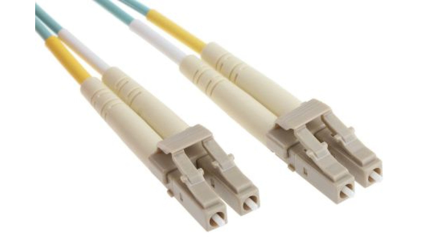 Kabel światłowodowy, średnica: 900μm, OM3 Wielomodowy, Niebieski, LC / LC
