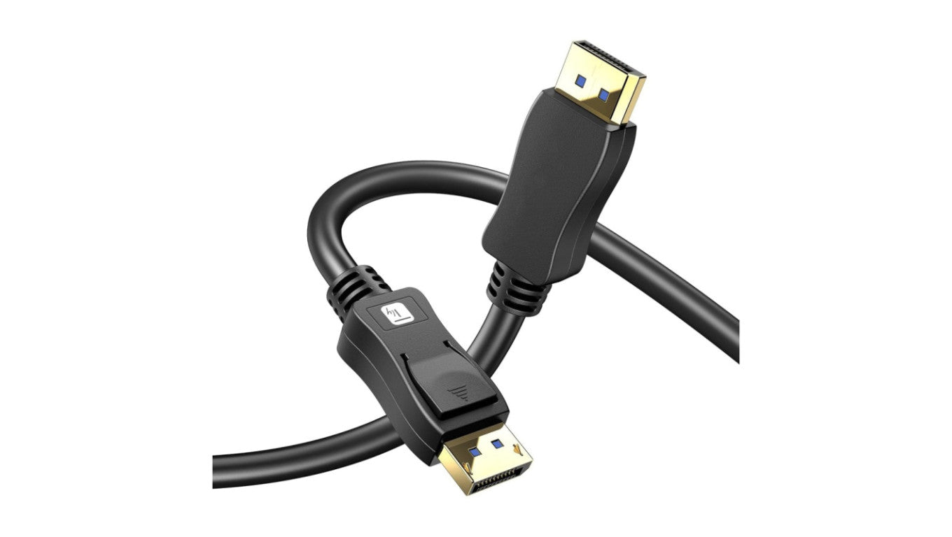 Kabel DisplayPort 2.1 4K 120Hz 54G czarny ICOC DSP-A21-020 /2m/