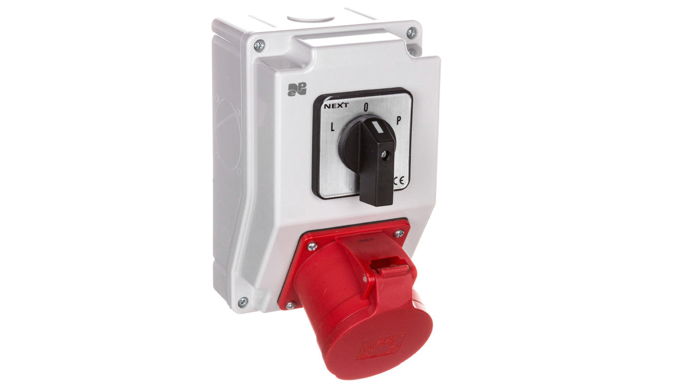 RS-Z rozdzielnica siłowa wyłącznik L-0-P 3P+N+Z 32A szary 6274-20