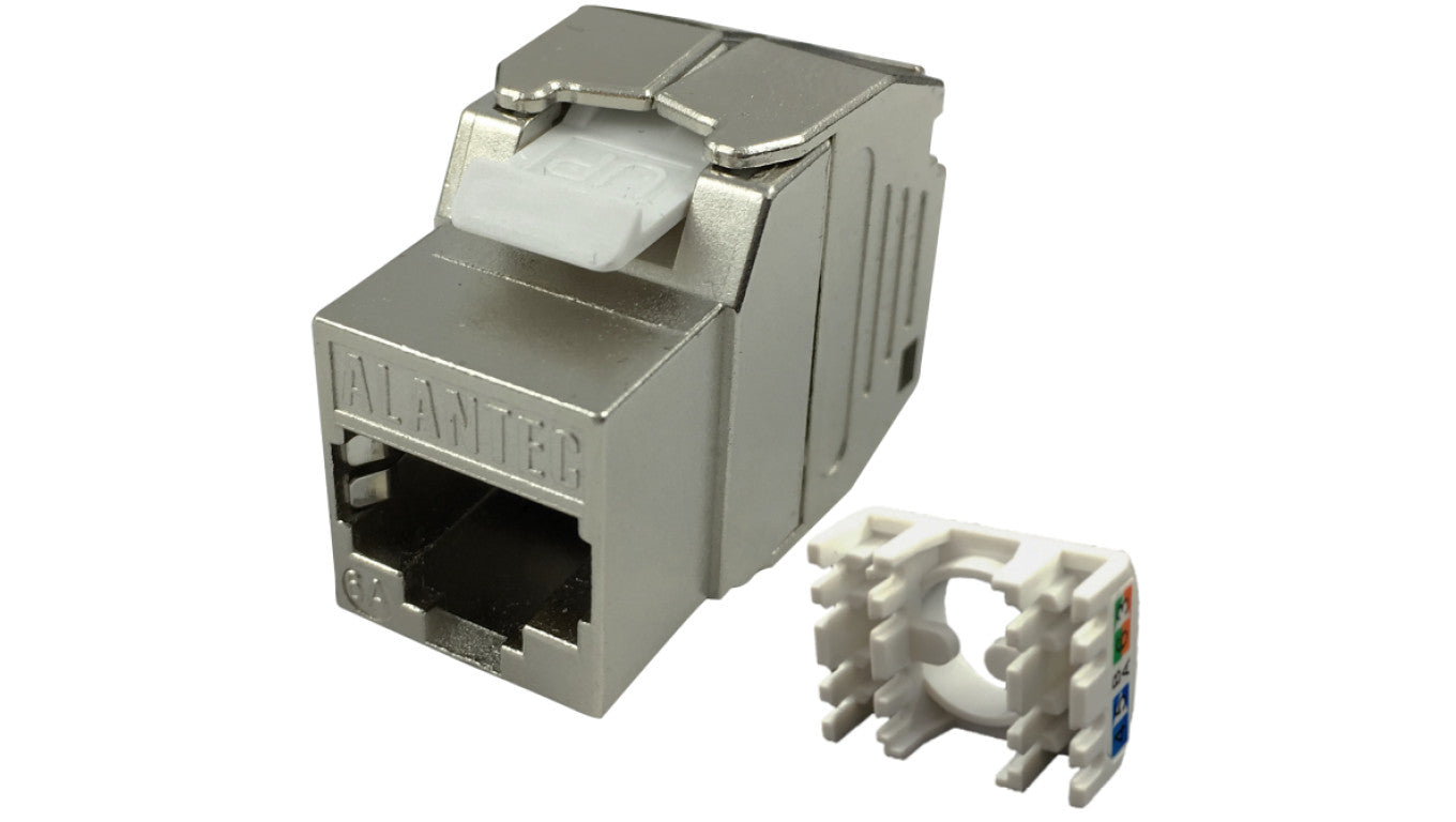 Moduł keystone RJ45 STP kat.6A ekranowany beznarzędziowy Alantec Plus