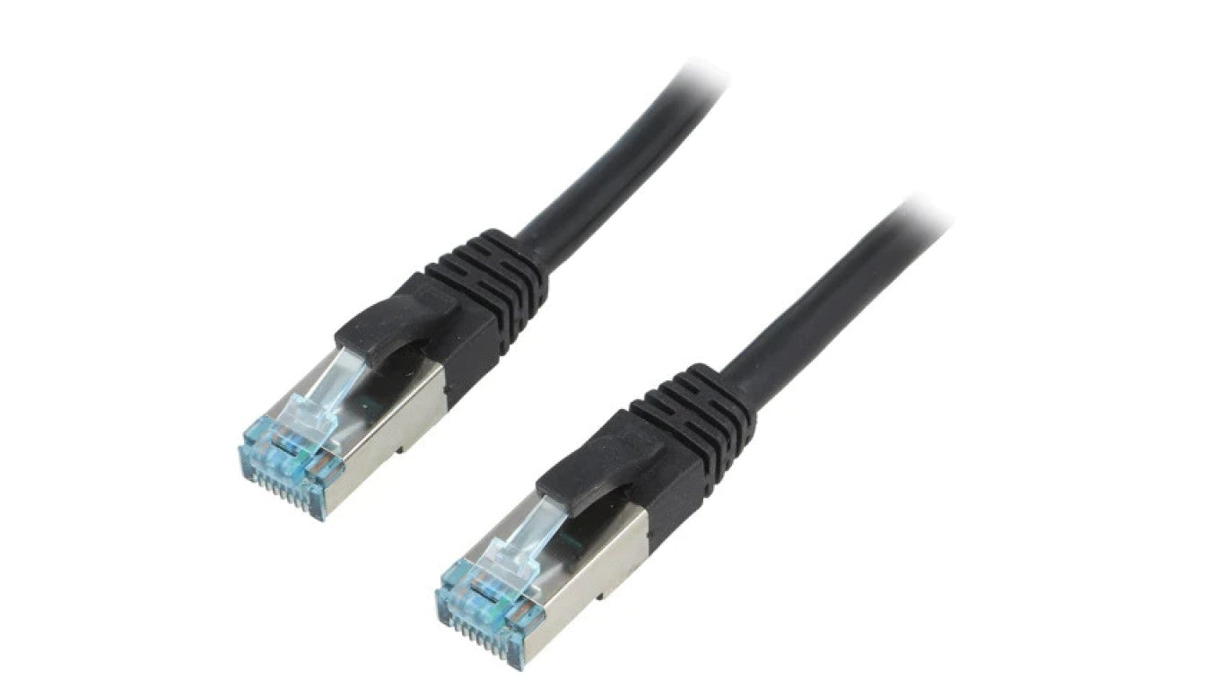 Patch cord o długości 10m, S/FTP, 27AWG, Eth:6a, IP20 CQ6095S