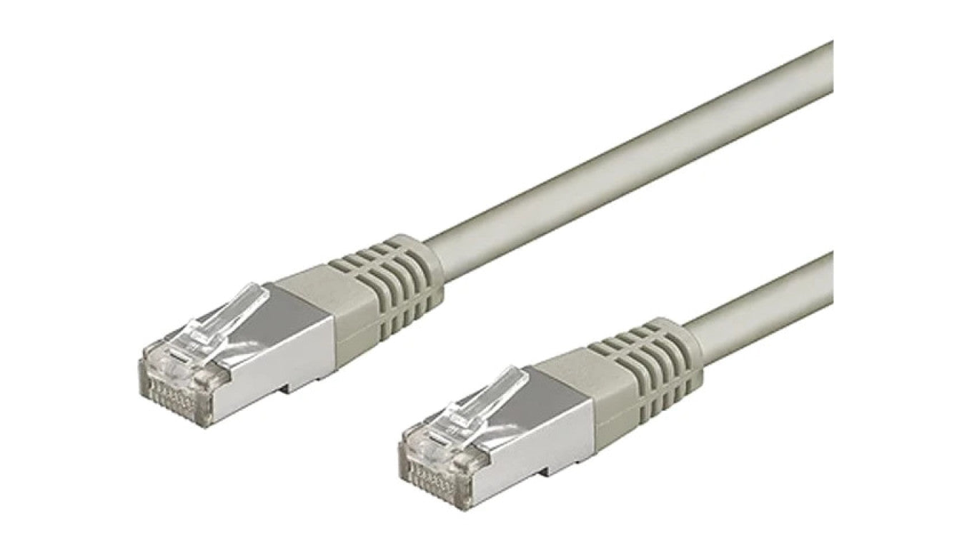Patch cord SF/UTP 5e linka CCA PVC szary 50m 26AWG 50880
