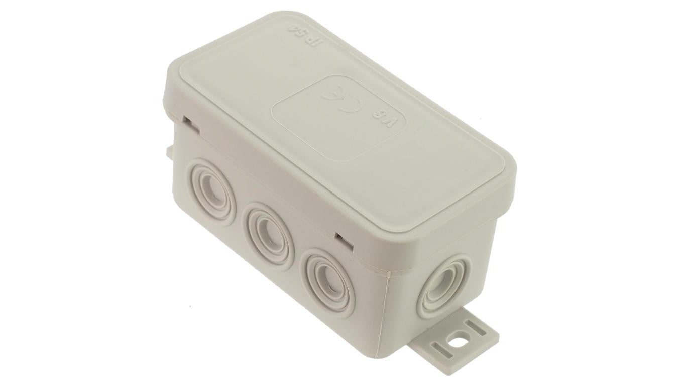 Puszka instalacyjna natynkowa typu KLIK 80x45x41mm hermetyczna IP54 szara ViPlast