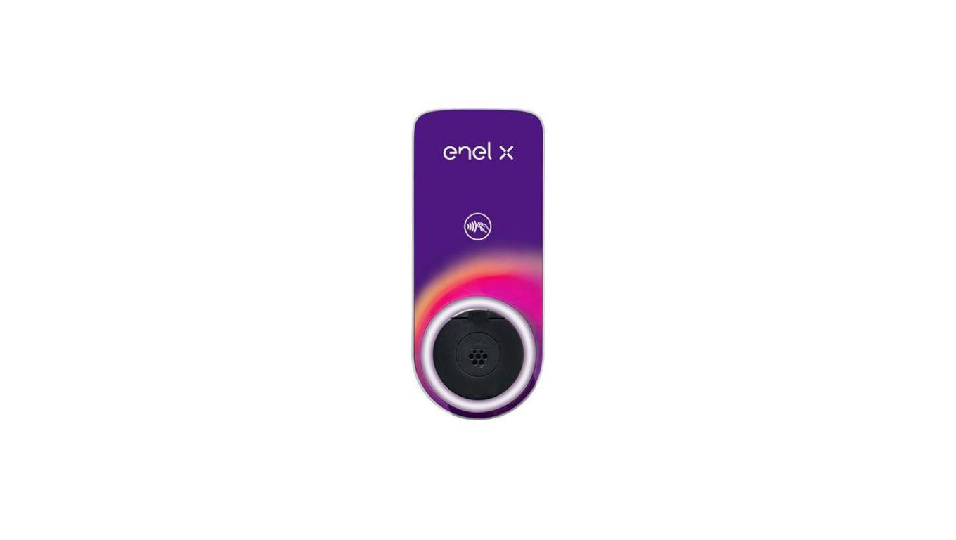 Stacja ładowania pojazdów Enel X JuiceBox Plus 3.0 22 kW 3-faz. 400VAC wifi bluetooth z gniazdem