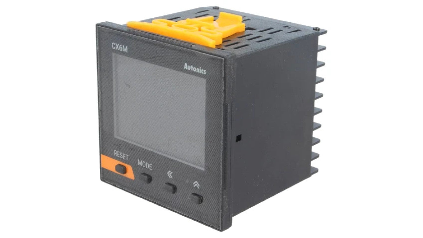 Licznik elektroniczny z wyświetlaczem LCD, czas/impulsy, OUT:SPST, IN:NPN,PNP CX6M-2P2