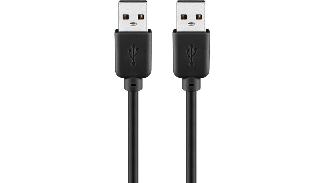 Kabel USB 2.0 Hi-Speed 5 m, czarny - Długość kabla 5 m