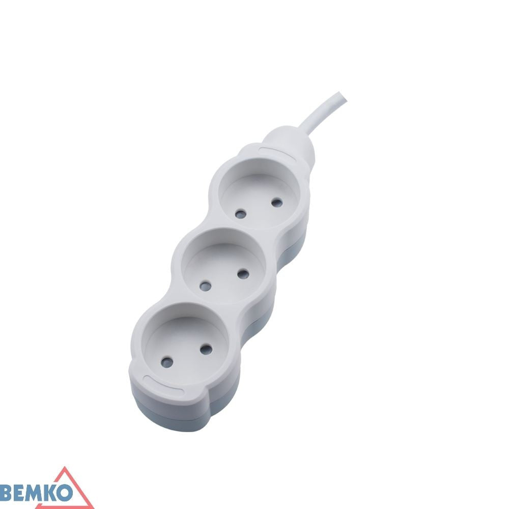 Przedłużacz NB 3X 2P 1.5MM X 3.0M