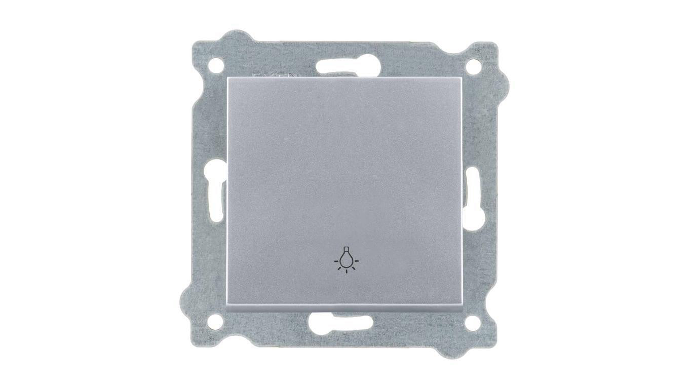 Przycisk światło / zwierny Srebrny 205/10E EXEN