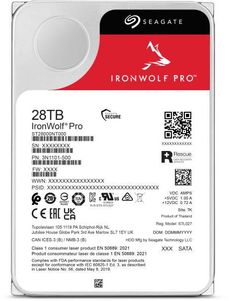 DYSK SEAGATE IronWolf PRO ST28000NT000 28TB
