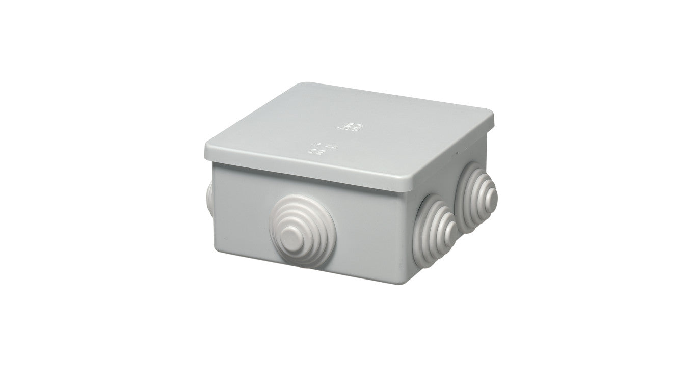 Puszka natynkowa kwadratowa samogasnąca 960 stopni C seria 400A IP4480x80x40 EC400C3A