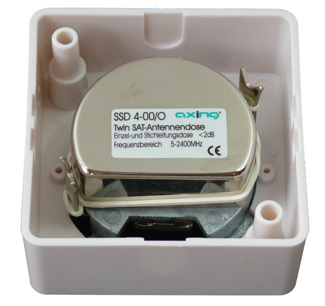 GNIAZDO SSD4-00 RTV/2XSAT KONCOWE; 7317
