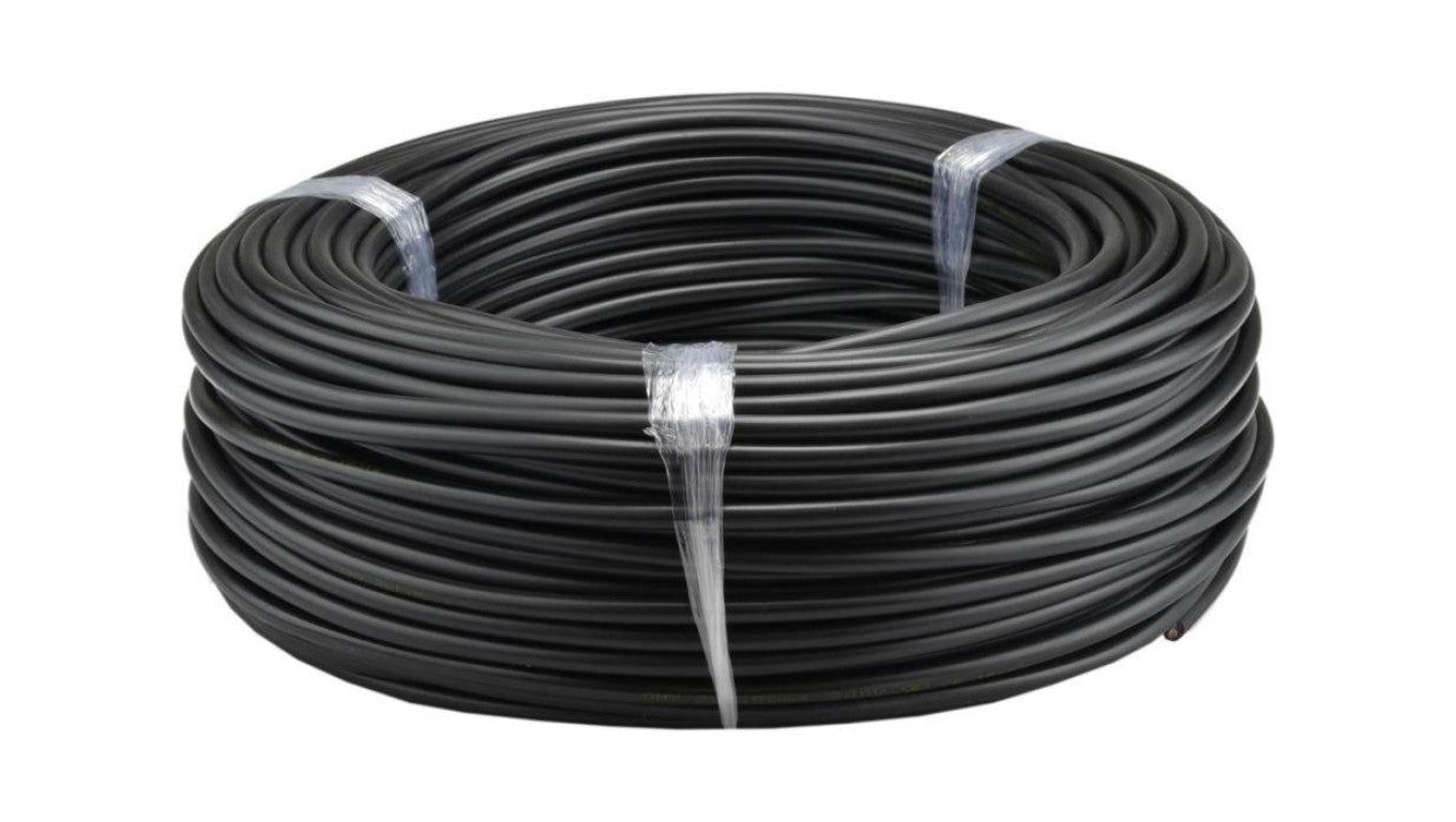 Przewód prądowy H03VV-F / OMY 300V 3x1 czarny linka Elektrokabel 100m