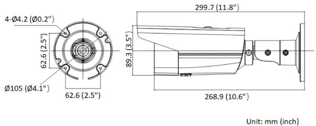 KAMERA IP HIKVISION DS-2CD2T83G2-4LI(2.8mm) PL