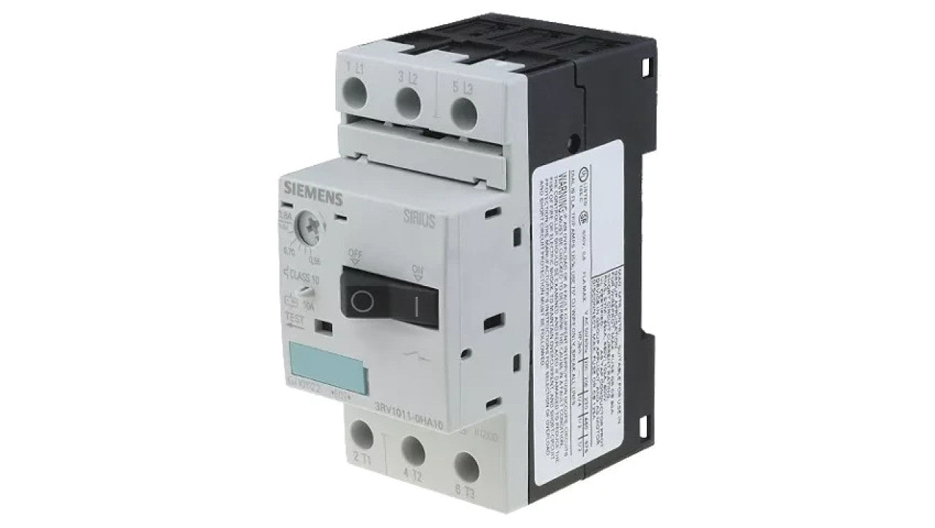 Wyłącznik silnikowy 0,18kW 220÷690VAC na szynę DIN 3RV1011-0HA10