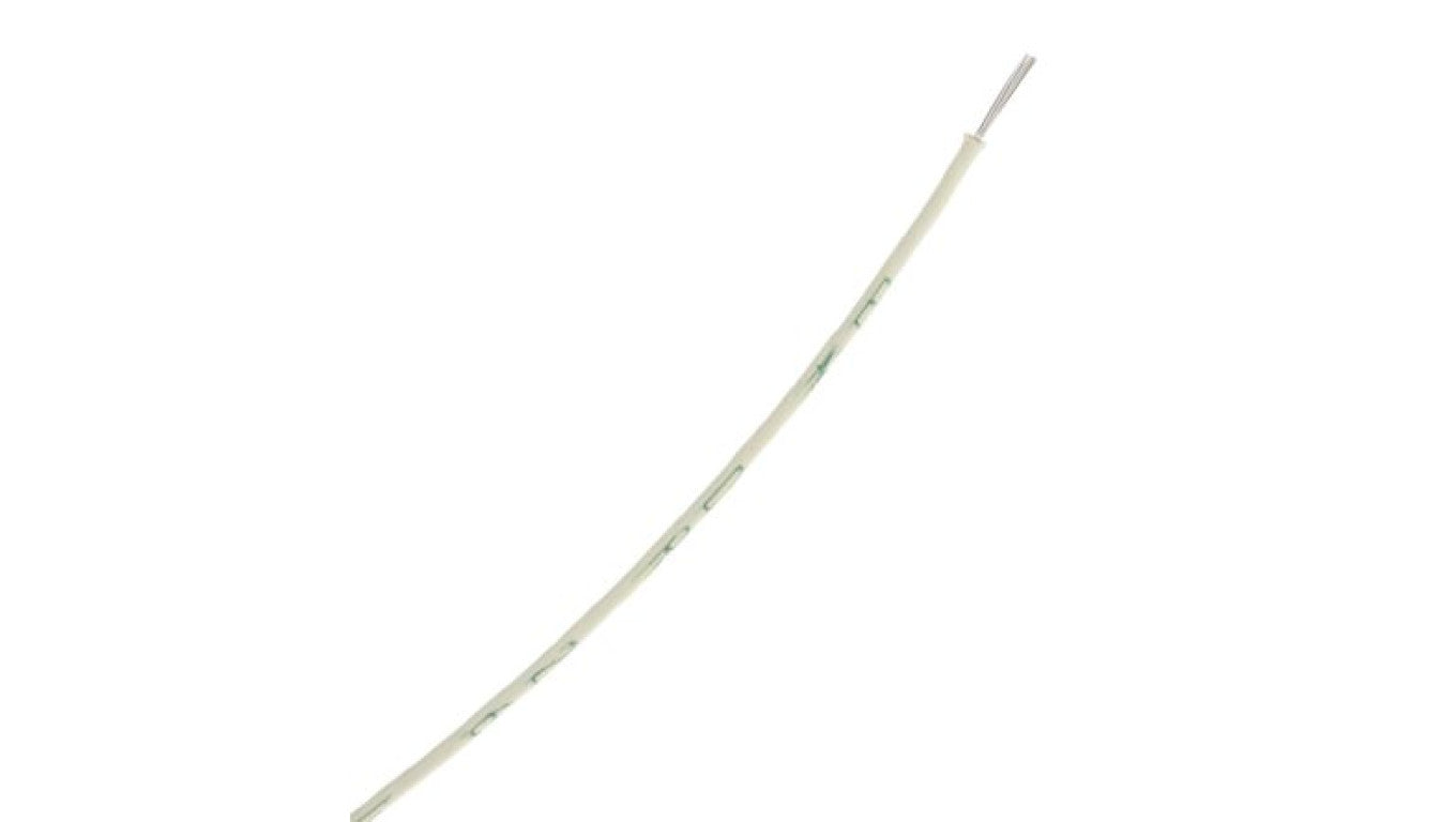 Przewód jednożyłowy linkowy, Przewody do urządzeń, przewody instalacyjne i lotnicze, 0,13 mm², 19/0,1 mm, 26 AWG,