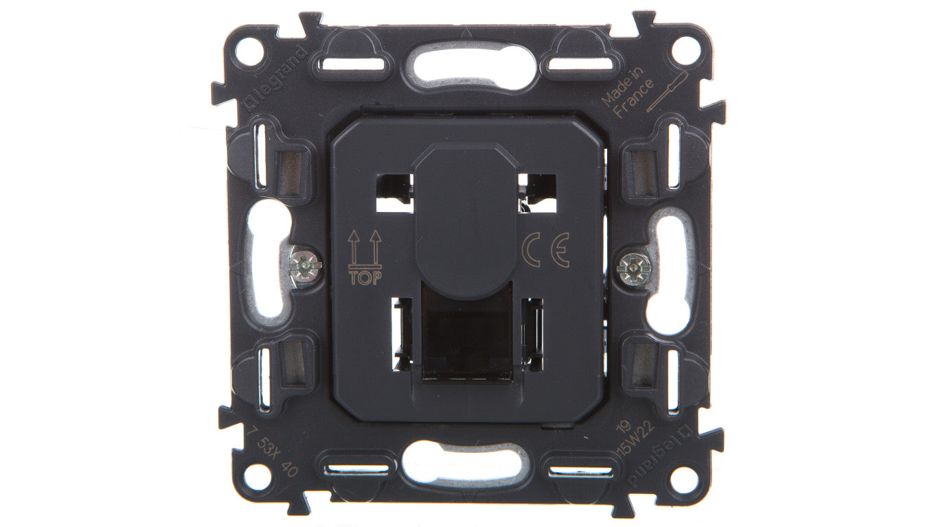 VALENA ALLURE Gniazdo komputerowe pojedyncze RJ45 kat. 5e UTP 753040
