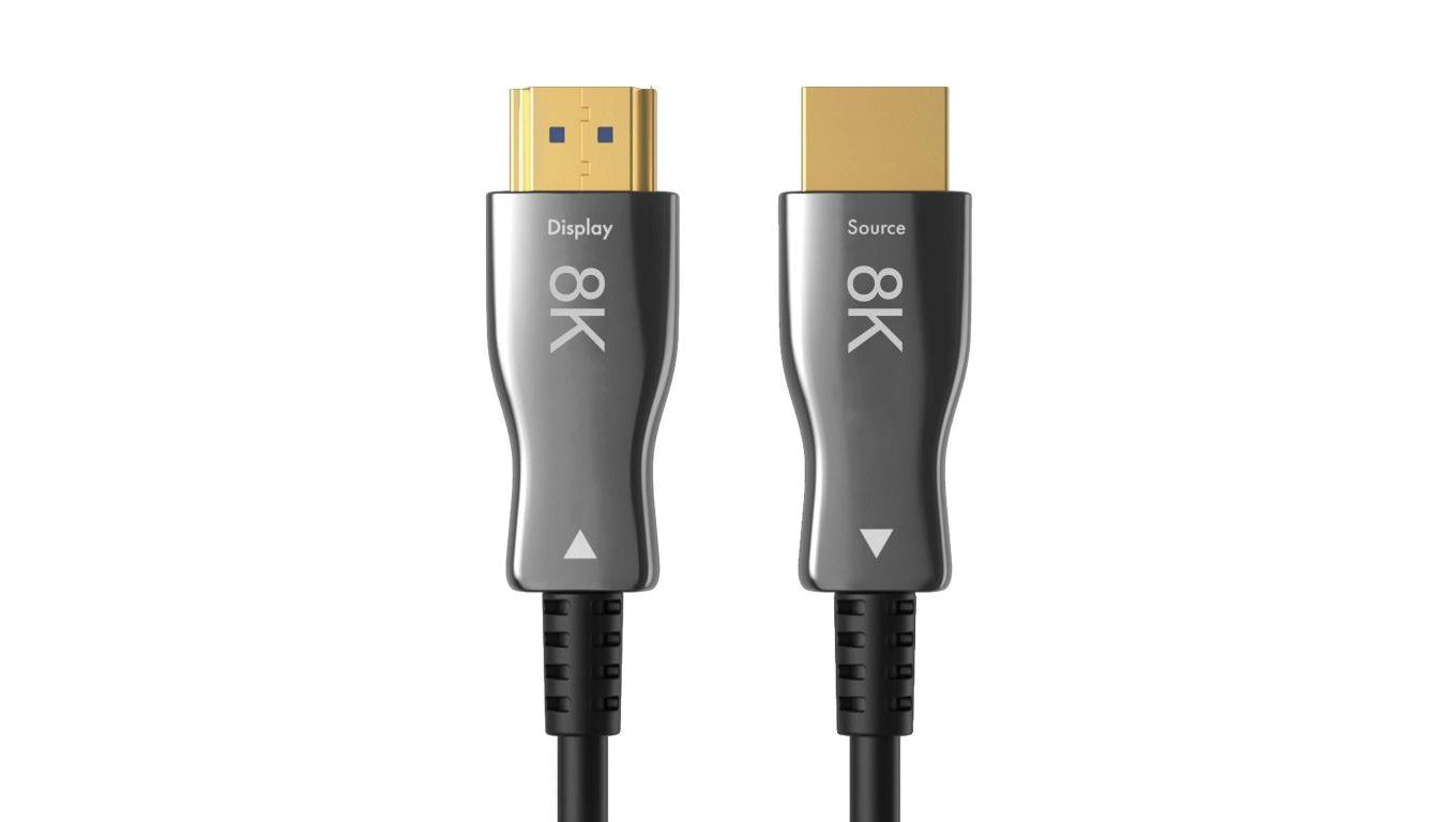 CLAROC Kabel optyczny HDMI 2.1 8K Ultra High Speed 8K@60 4K@120 15m