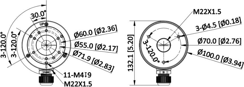 ADAPTER HIKVISION DS-1280ZJ-S