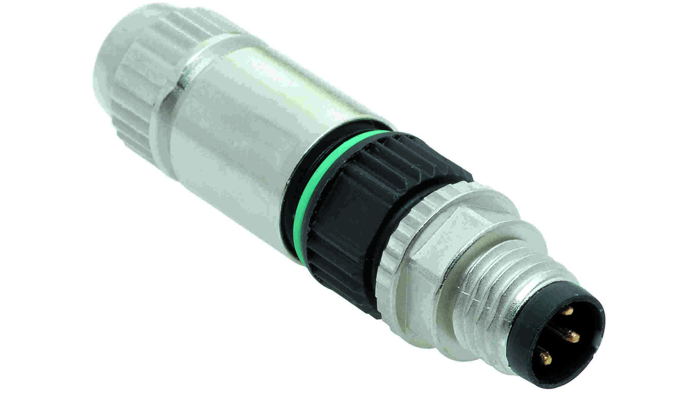 Złącze M8 męskie proste 3-PIN 32V 21021511305