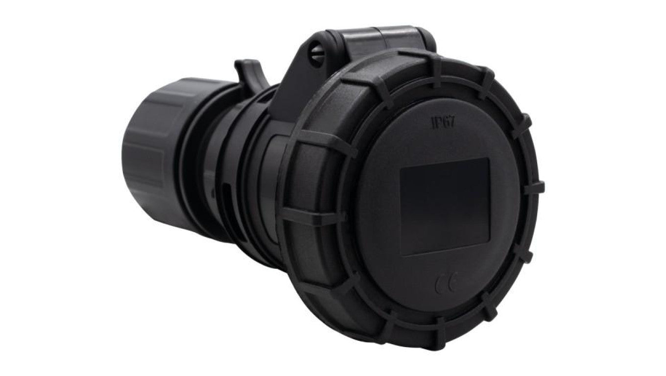 Gniazdo przenośne 16A 3P 200V-250V /FE/ IP67 czarne
