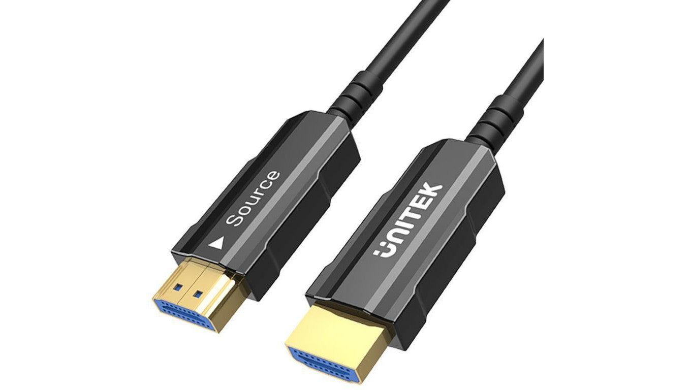 Unitek Kabel optyczny HDMI 2.0 AOC 4K 60Hz 20 m