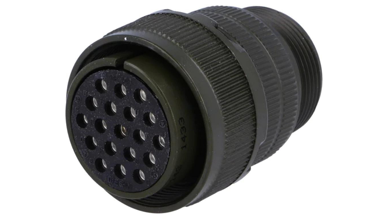 Złącze okrągłe rozmiar 22 MS/DS stop aluminium DS3106A 22-14S