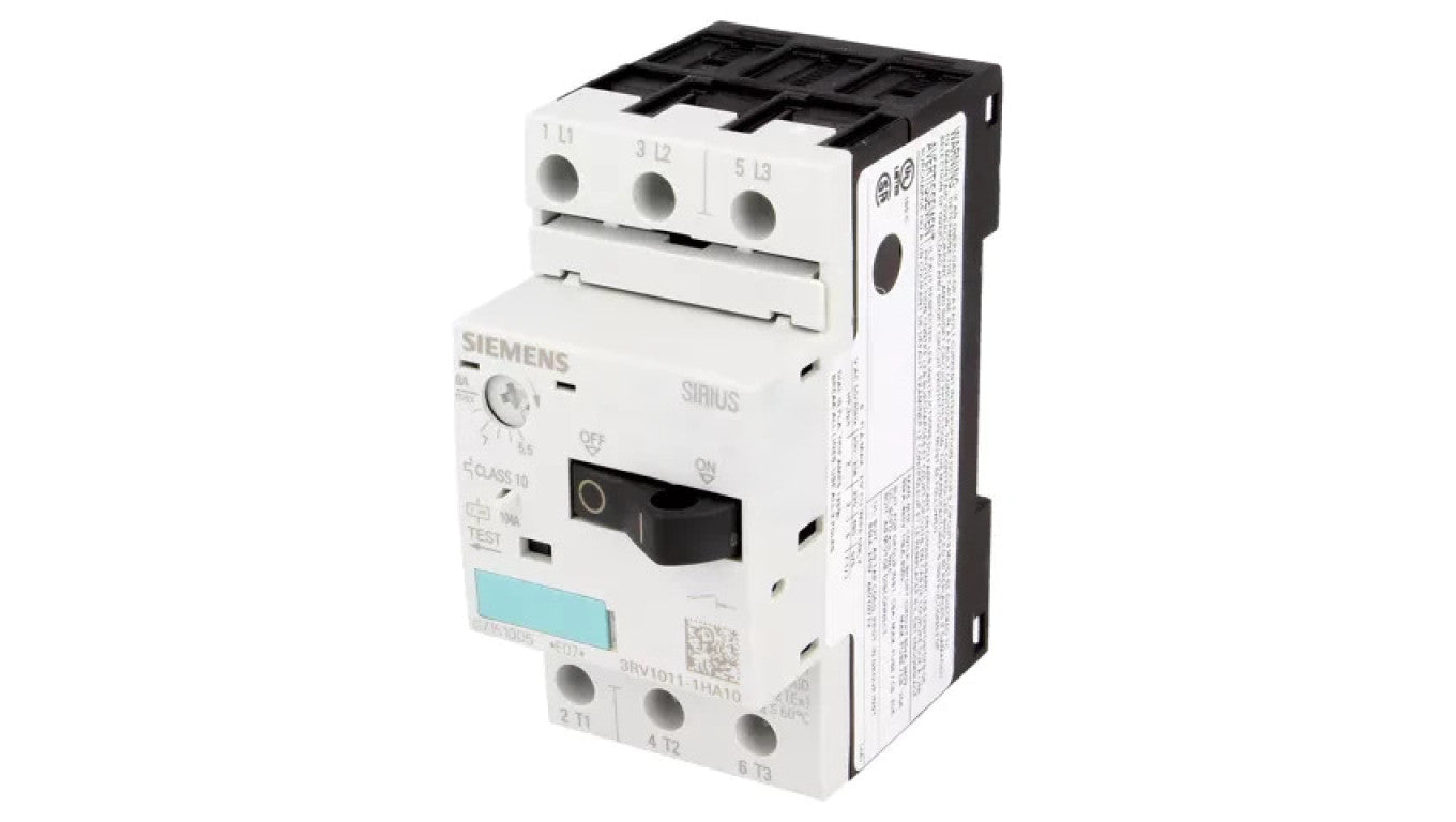 Wyłącznik silnikowy 3kW 220÷690VAC na szynę DIN 3RV1011-1HA10