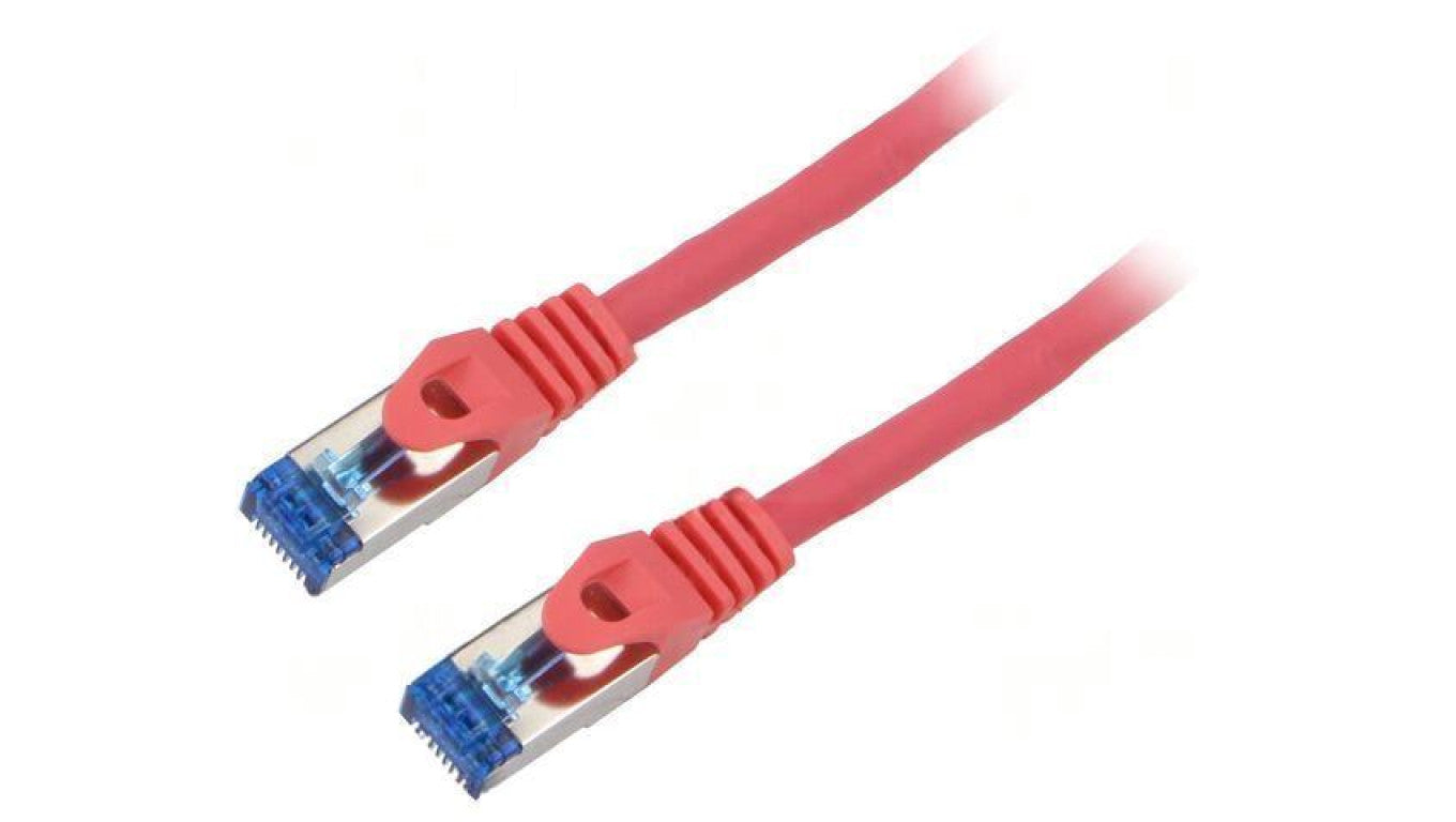 Patch cord S/FTP Cat: 6a RJ45 wtyk z obu stron linka CCA 20m PCF6A-10CC-2000-R