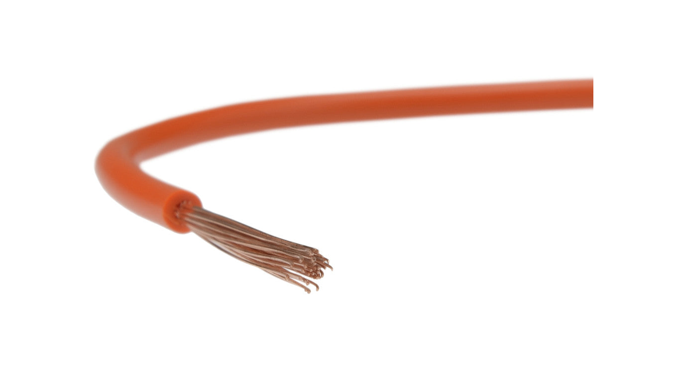 Przewód instalacyjny H07V-K / LgY 2,5 750V pomarańczowy linka giętka Elektrokabel /100m/