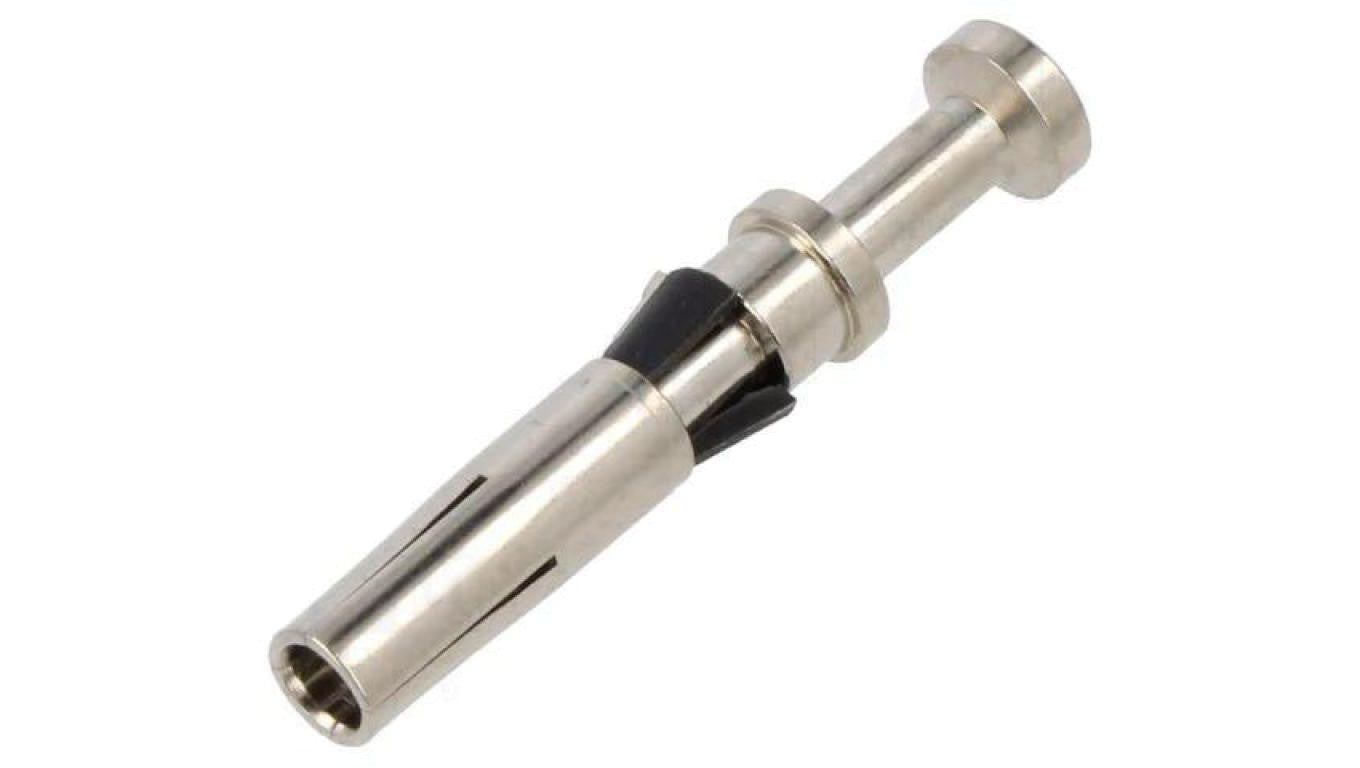 Styk żeńskie stop miedzi złocony 0,75÷1mm2 UIC558 zaciskanie 09580006405