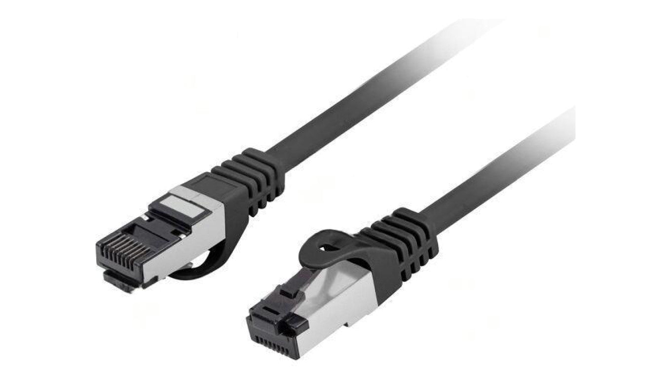 Patch cord S/FTP Cat: Cat: 8.1 RJ45 wtyk z obu stron linka Cu PCF8-10CU-0300-BK