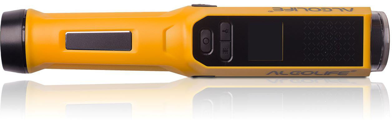 Alkomat AlcoLife F8 żółty