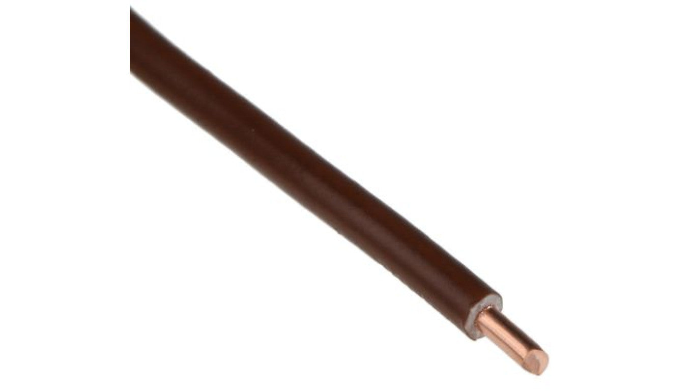 Przewód instalacyjny, Przewód z jednym rdzeniem, Ho7V-U., 100m, 2,5 mm² CSA , 450 V DC, 750 V AC, izolacja PVC, kolor: