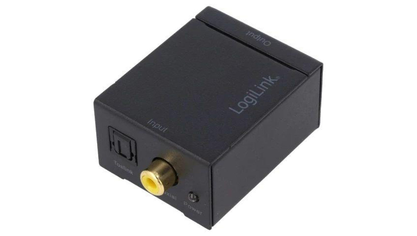 Konwerter cyfrowo-analogowy 5VDC Wyj: RCA gniazdo x2 czarny CA0100