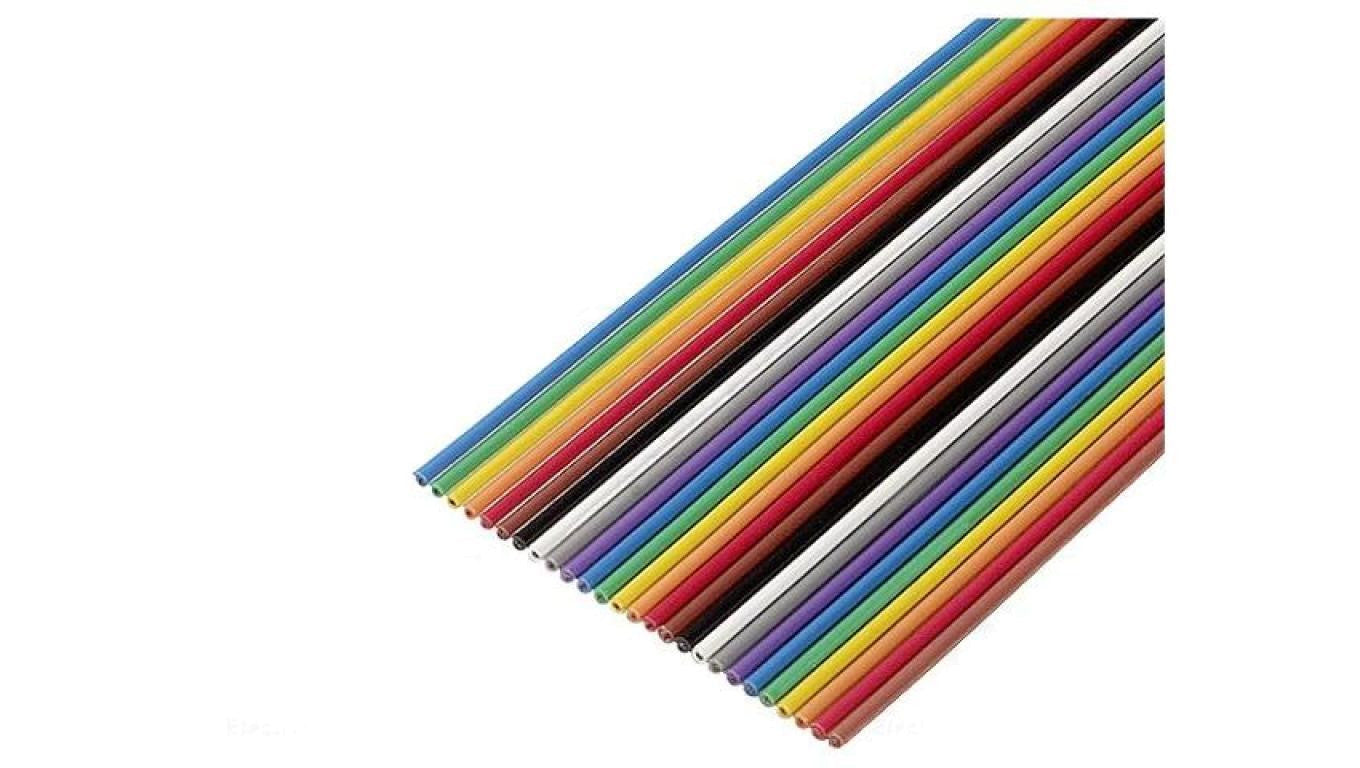 Przewód: wstążkowy 20x26AWG 1,27mm linka Cu nieekranowany PVC 3811/20 (100FT)