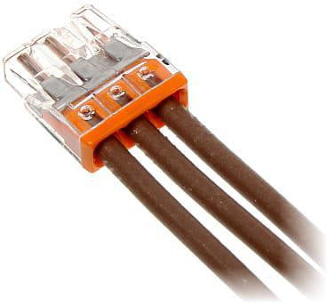 Szybkozłączka uniwersalna DRUT 3x 0,5-2,5mm2 WAGO 2273-203 1szt.