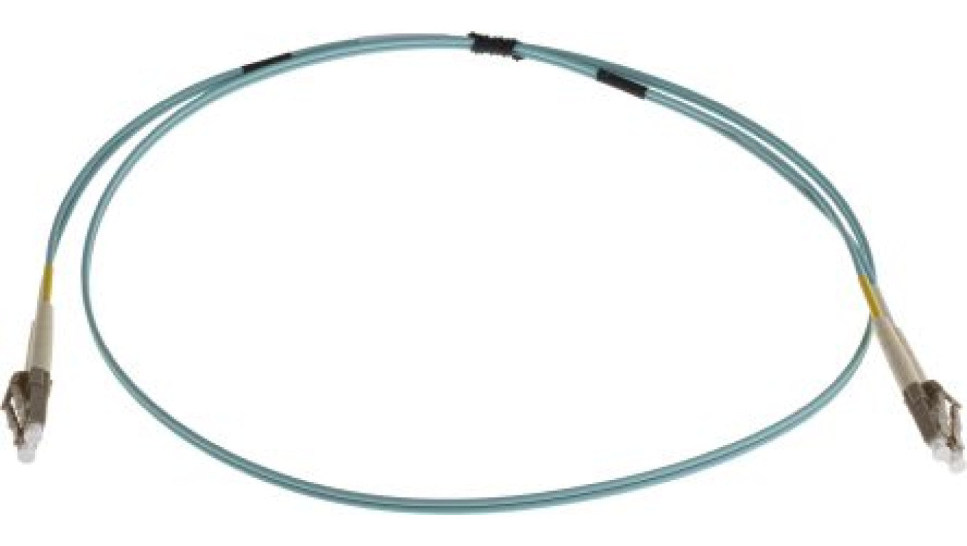 Kabel światłowodowy, średnica: 900μm, OM3 Wielomodowy, Niebieski, LC / LC