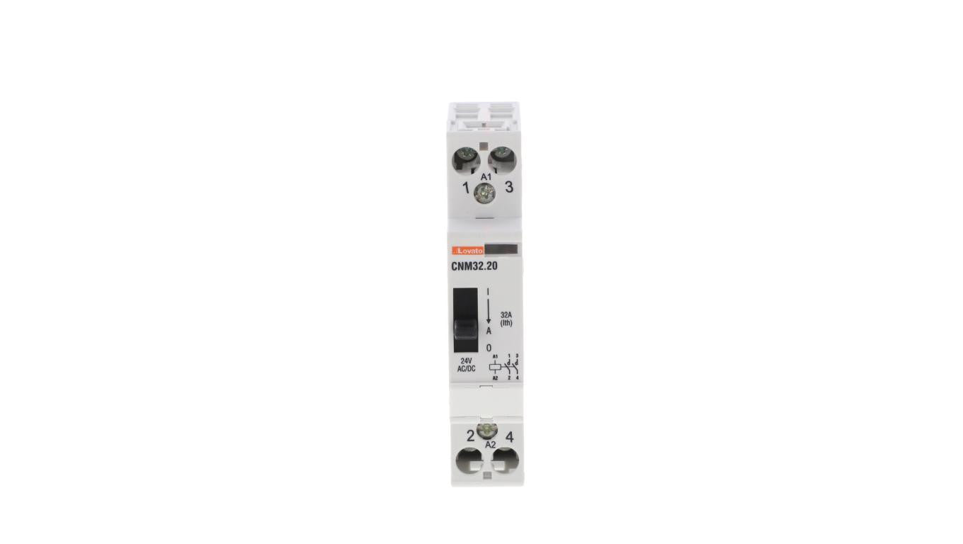 Stycznik modułowy z dźwignią do sterowania ręcznego 32A 2Z cewka 24 VAC/DC CNM3220024