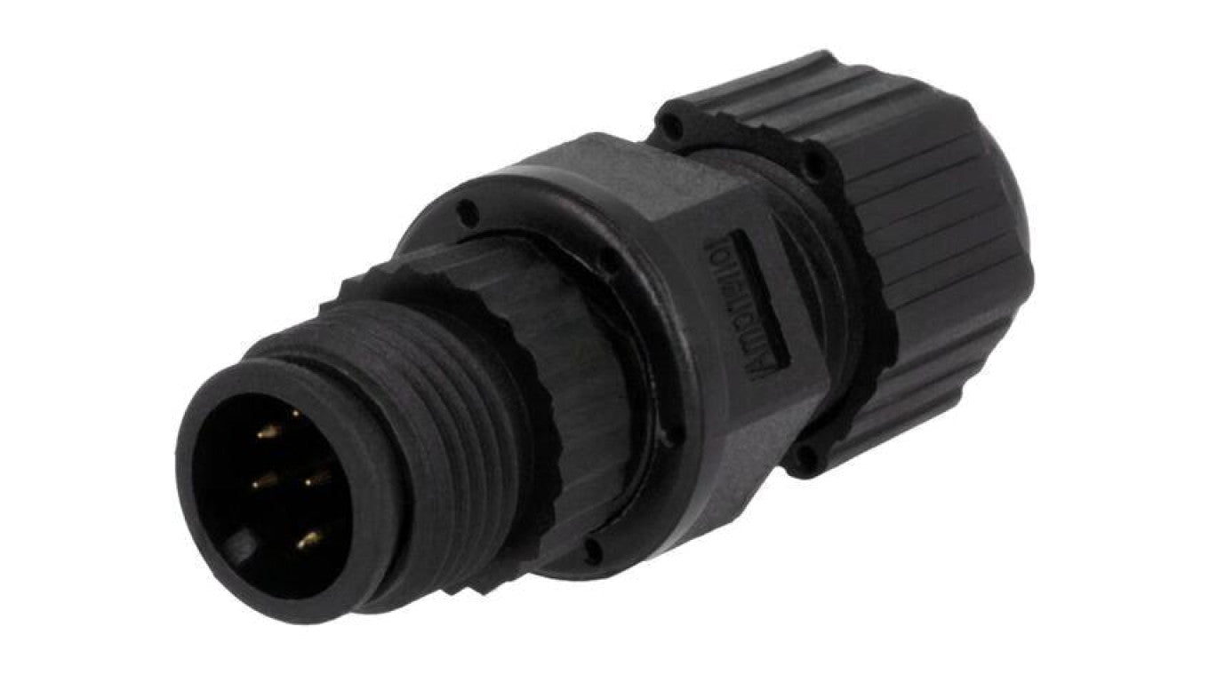 Złącze M12, męskie, PIN:8, wtyk, proste, 30V MSAP-08BMMA-SL8001