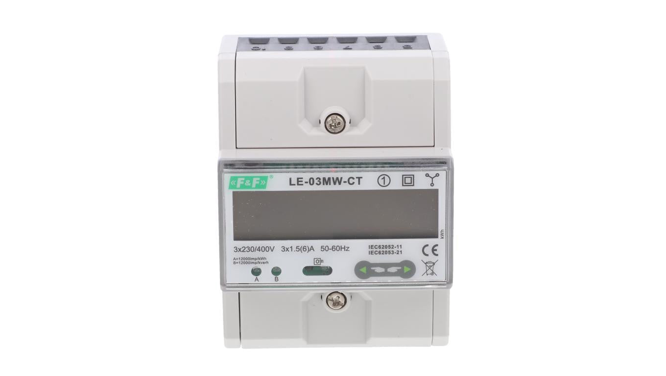 Trójfazowy licznik energii elektrycznej LE-03MW-CT