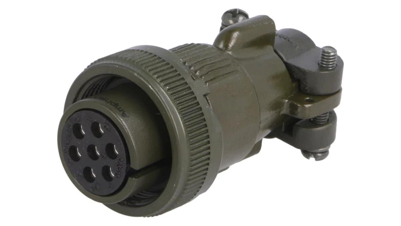Złącze okrągłe rozmiar 16S MS/DS stop aluminium DS3106F 16S-1S