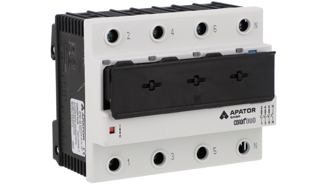 Rozłącznik bezpiecznikowy 3P+N 63A 500V AC CORON DUO 0000103306T
