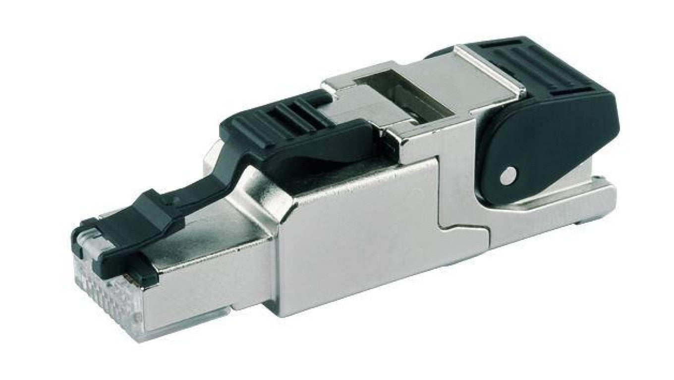 Telegärtner Wtyk STX ekranowany RJ45 Kat.6A T568A na drut AWG24-22 linkę AWG27-22