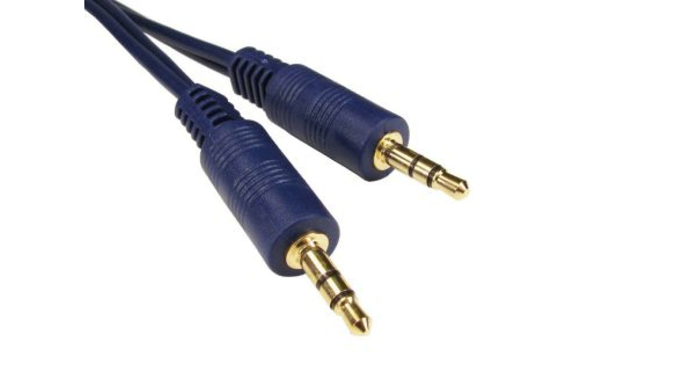 Kabel Jack audio, złącze A: Męskie, złącze B: Męskie, 3m