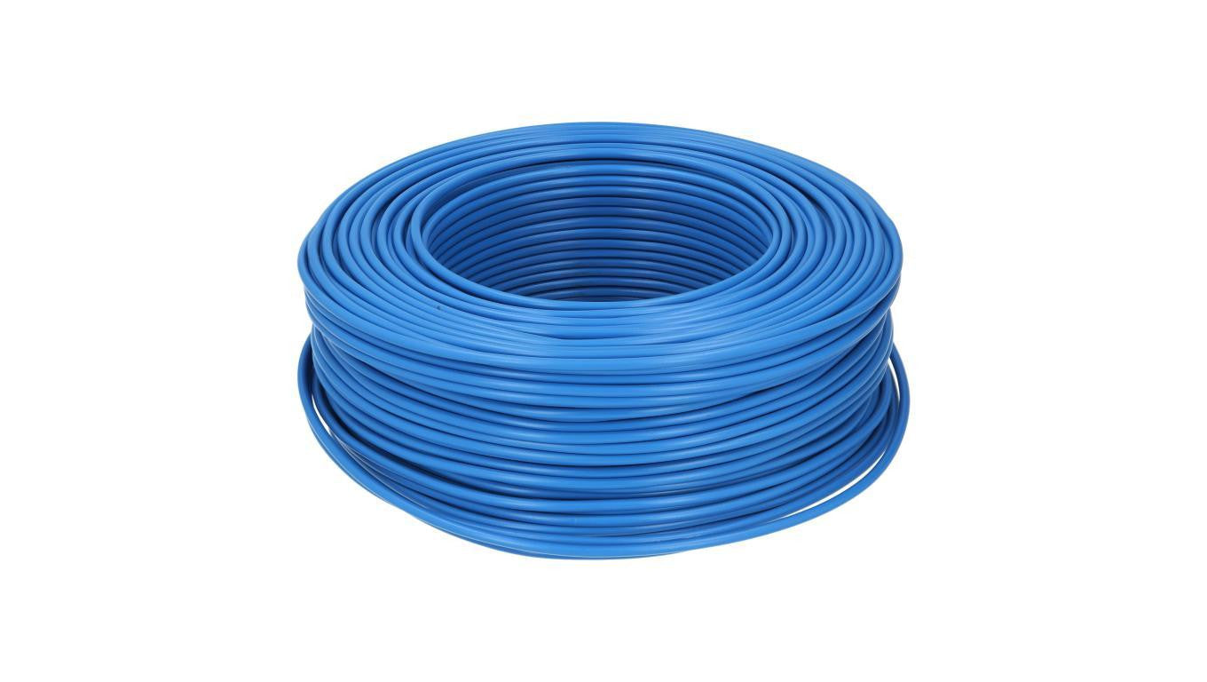 Kabel instalacyjny DY / H07V-U 2,5mm2 jednożyłowy niebieski 450/750V drut Basoglu /100m/