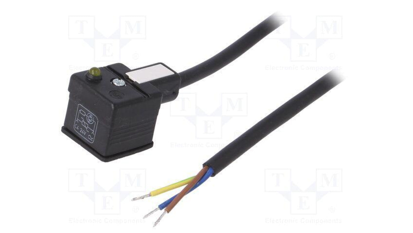 Złącze zaworowe wtyk format A 18mm żeńskie PIN 4 mPm 0,75mm2 1210501962