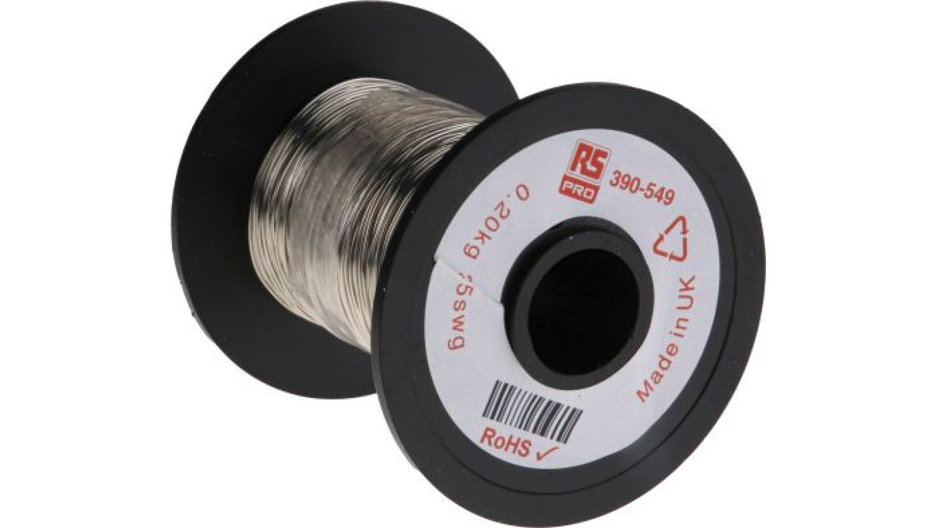 Przewód miedziany, Jednordzeniowy, 24 AWG, 0,2 mm², dł.: 114m